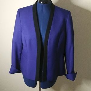 9&co Colbert blue and black blazer